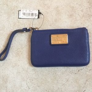 Marc Jacobs Blue Wristlet